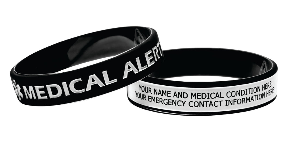 Medical Alert Bracelet - Sleek + | BRECK iD